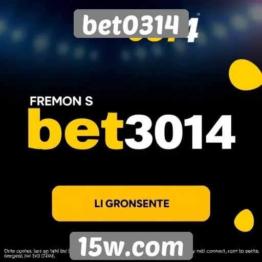 Promoções e bônus disponíveis em bet0314